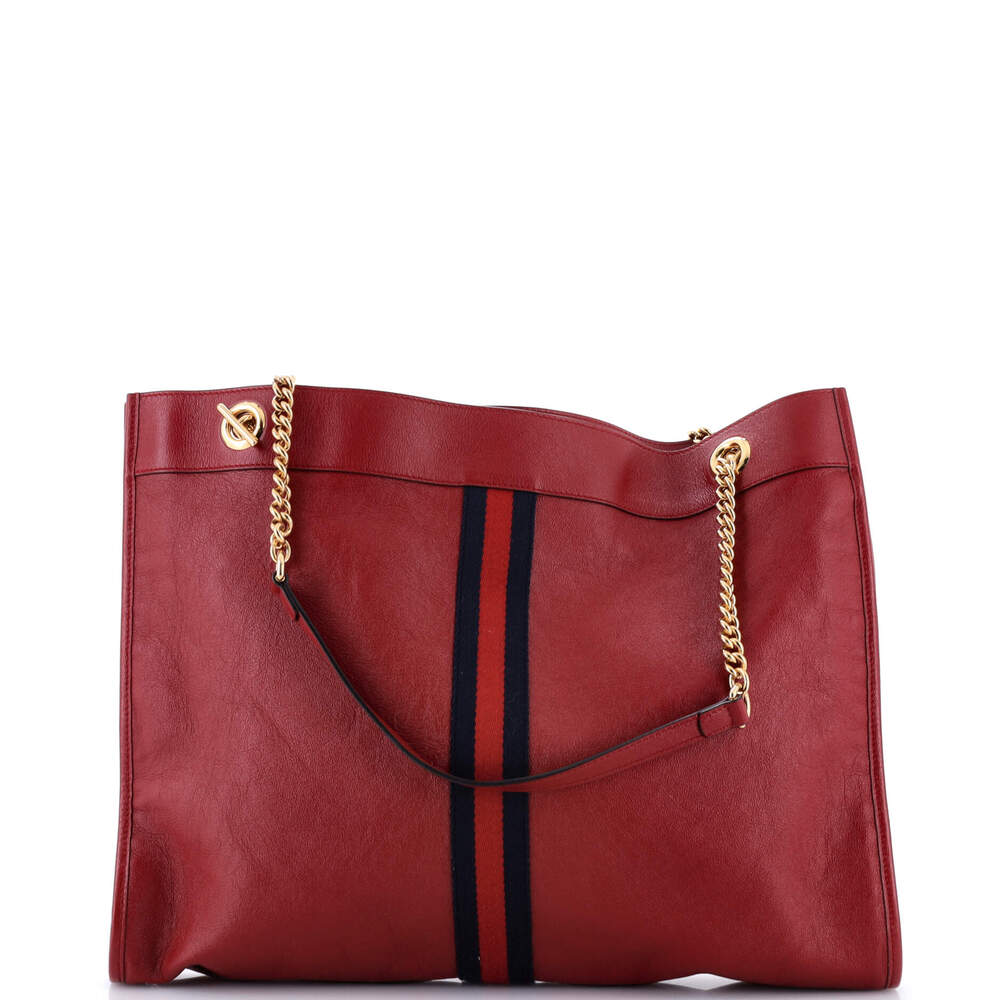 Gucci Rajah Chain Tote Leather Large #200035G15B - Picture 4 of 7